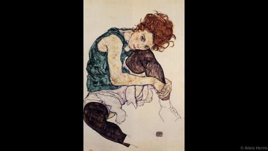 Artwork Title: Woman With Legs Drawn Up