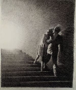 Artwork Title: Expulsion From Paradise (Die Vertreibung Aus Dem Paradies)