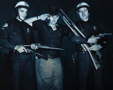 Artwork Title: Cops III (The Three Wise Men)