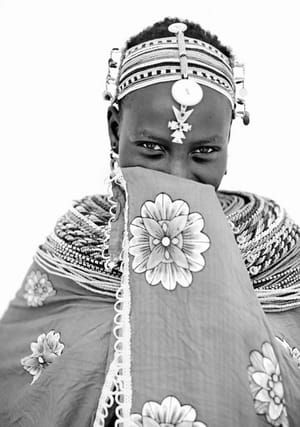 Artwork Title: Shy Samburu girl