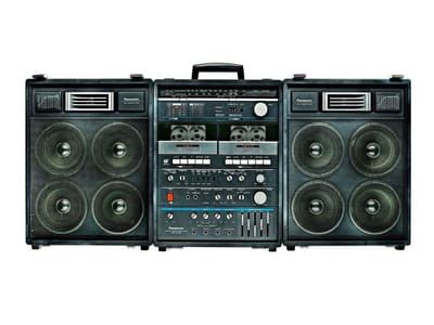Artwork Title: Boombox/ 30