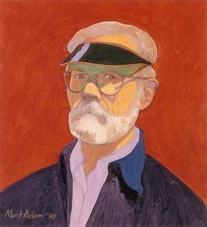 Artwork Title: Self Portrait with Eyeshade