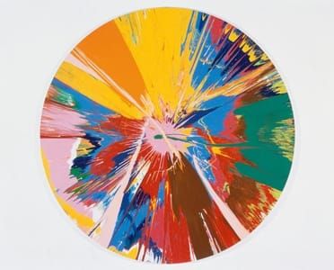Artwork Title: Beautiful, Shattering, Slashing, Violent,  Pinky, Hacking, Sphincter Painting