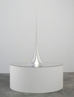 Artwork Title: Mathematical Model 009, Surface Of Revolution With Constant Negative Curvature
