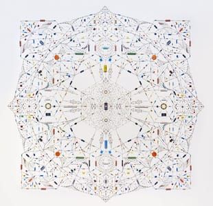 Artwork Title: Technological mandala 30