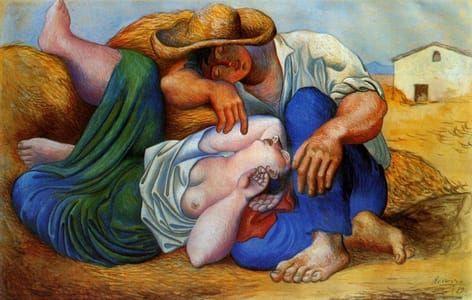 Artwork Title: La Sieste (Paysans Endormis)