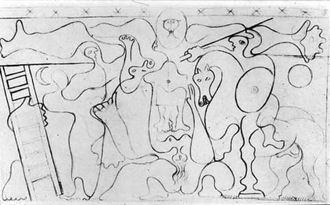 Artwork Title: Crucifixion (study)