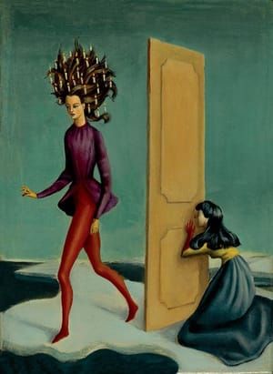 Artwork Title: Due Donne (Two Women)