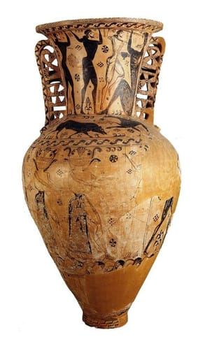 Artwork Title: Funerary urn