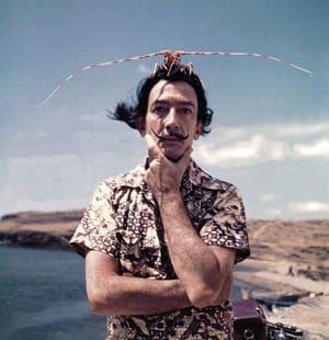 Artwork Title: Salvadore Dali, Summer (Photograph of Salvador Dali with Lobster)