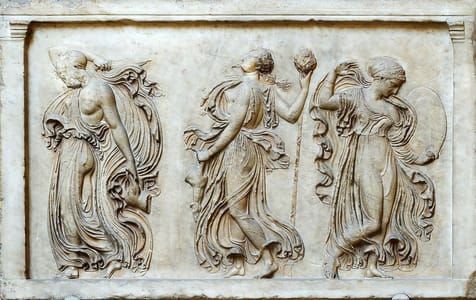 Artwork Title: Dancing Maenads (roman Copy Of