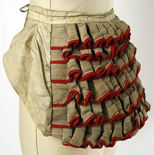 Artwork Title: Bustle; 1880s