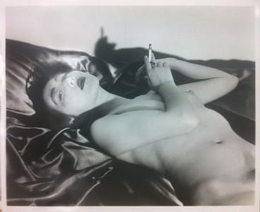 Artwork Title: Woman With Cigarette