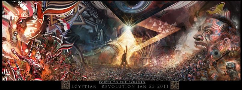 Artwork Title: Power To The Pyramid