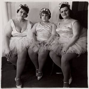 Artwork Title: Three Circus Ballerinas