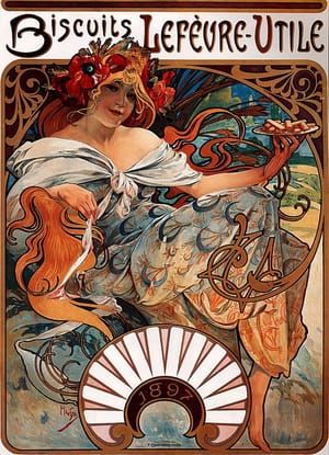 Artwork Title: Biscuits Lefevre-Utile