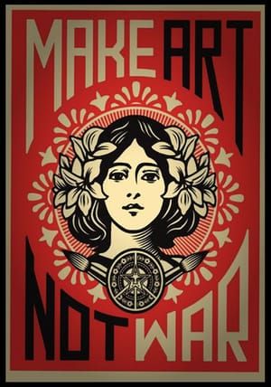 Artwork Title: Syracuse Cultural Worker Peace Offset