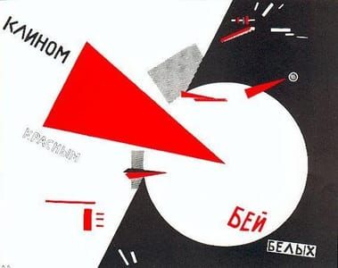 Artwork Title: Beat the Whites with the Red Wedge