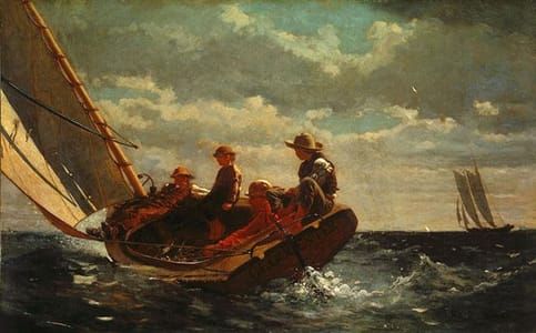 Artwork Title: Breezing Up (A Fair Wind)