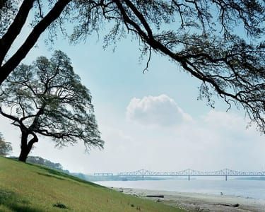 Artwork Title: Sleeping By The Mississippi - Baton Rouge, Louisiana