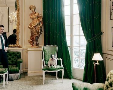 Artwork Title: Paris/Minnesota - Moujik IV (and bodyguard), Fondation YSL