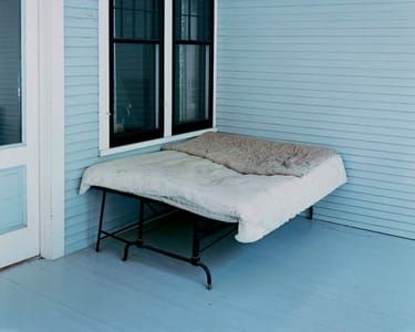 Artwork Title: Sleeping By The Mississippi - Charles Lindbergh's Boyhood Bed, Little Falls, Minnesota
