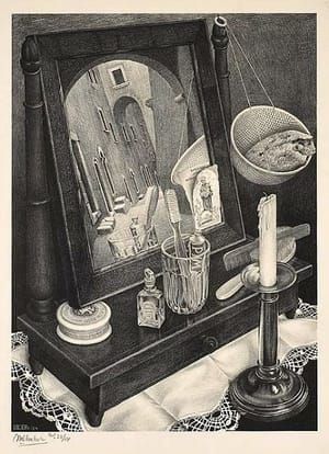 Artwork Title: Still Life with Mirror