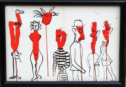 Artwork Title: Derrier Le Miroir (circus 3)