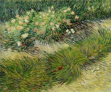 Artwork Title: Lawn with Butterflies
