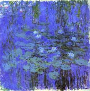 Artwork Title: Blue Water Lilies