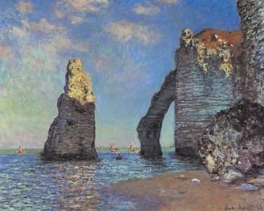 Artwork Title: The Cliffs At Etretat