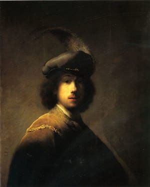 Artwork Title: Self Portrait at 33 Years Old