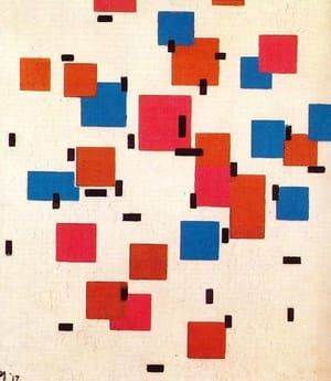 Artwork Title: Composition In Color A