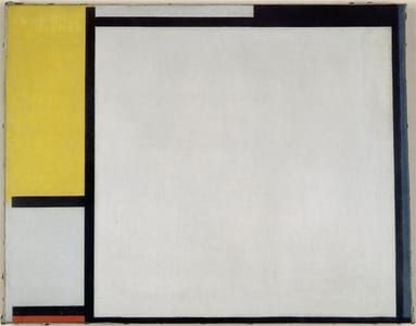 Artwork Title: Composition With Red, Yellow And Blue