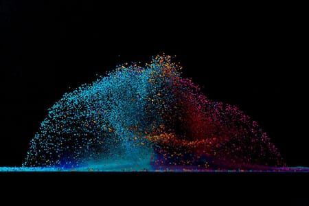 Artwork Title: Dancing Colors