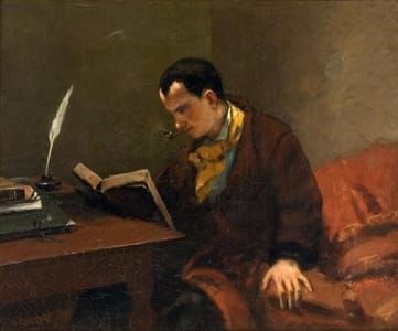 Artwork Title: Portrait of Charles Baudelaire