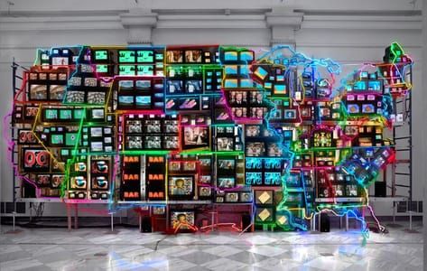 Artwork Title: Electronic Super Highway