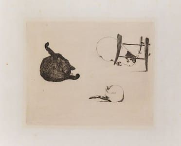 Artwork Title: Les Chats