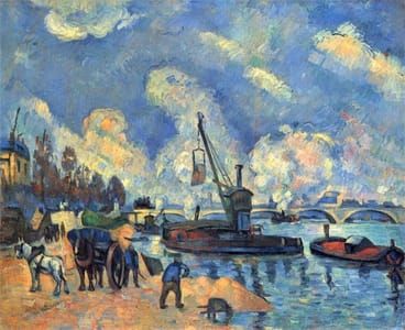 Artwork Title: The Seine At Bercy