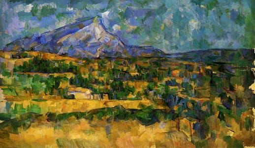Artwork Title: Mont Saint-victoire