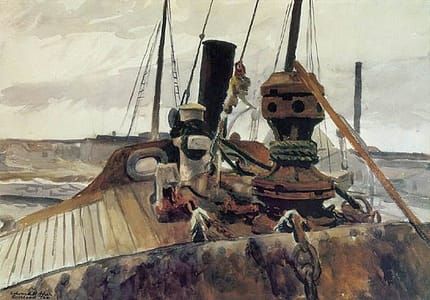 Artwork Title: Bow of Beam Trawler Widgeon