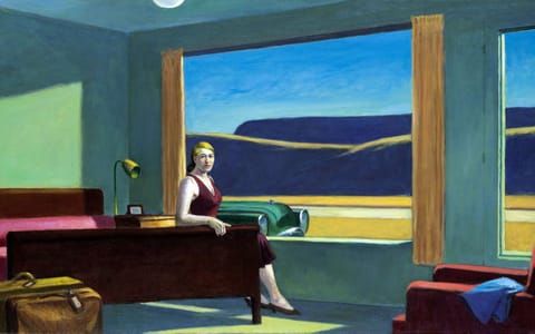 Artwork Title: Western Motel