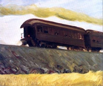 Artwork Title: Railroad Train