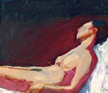 Artwork Title: Reclining Nude