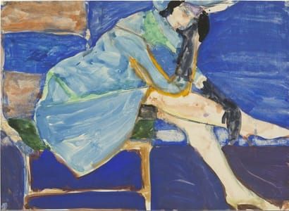Artwork Title: Seated Woman