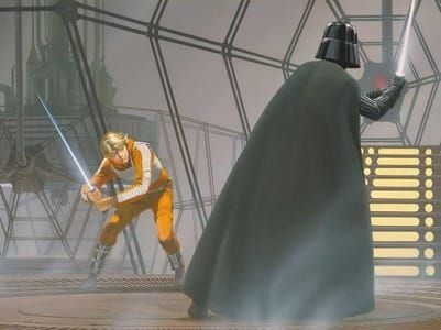 Artwork Title: Bespin Duel
