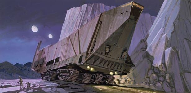 Artwork Title: Jawa Sandcrawler