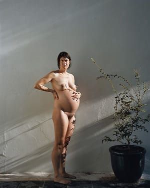 Artwork Title: Tamsyn Reynolds pregnant with our first child