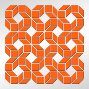 Artwork Title: Pessiprism Ii (orange)