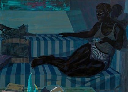 Artwork Title: Untitled (Sofa Girl)
